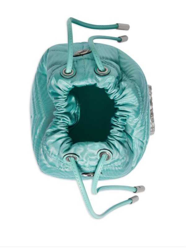 Gucci Double G crystal-embellished bucket bag - Image 5