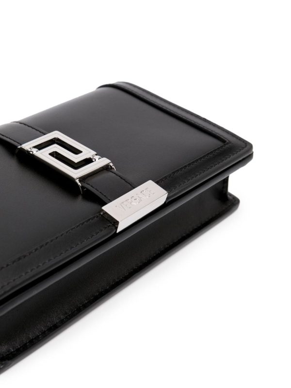 Versace Greca Goddess leather clutch bag - Image 5