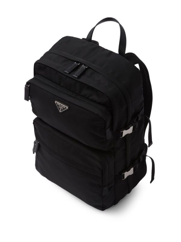 Prada Re-Nylon Saffiano leather backpack - Image 5