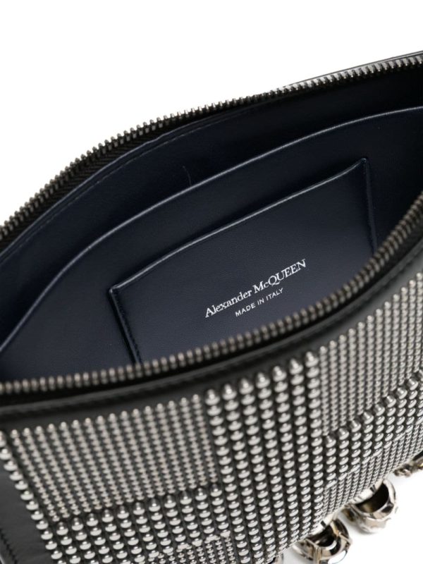 Alexander McQueen The Knuckle studded clutch bag - Image 5