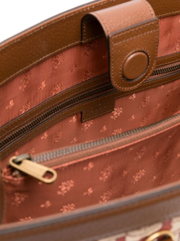 Gucci Interlocking G Horsebit jacquard tote bag - Image 5