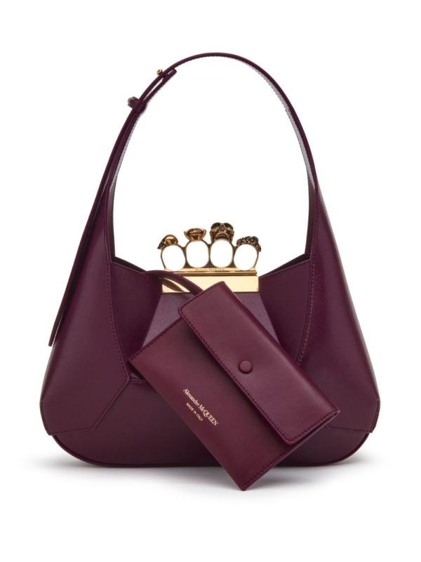 Alexander McQueen The Jewelled leather tote bag - Image 5