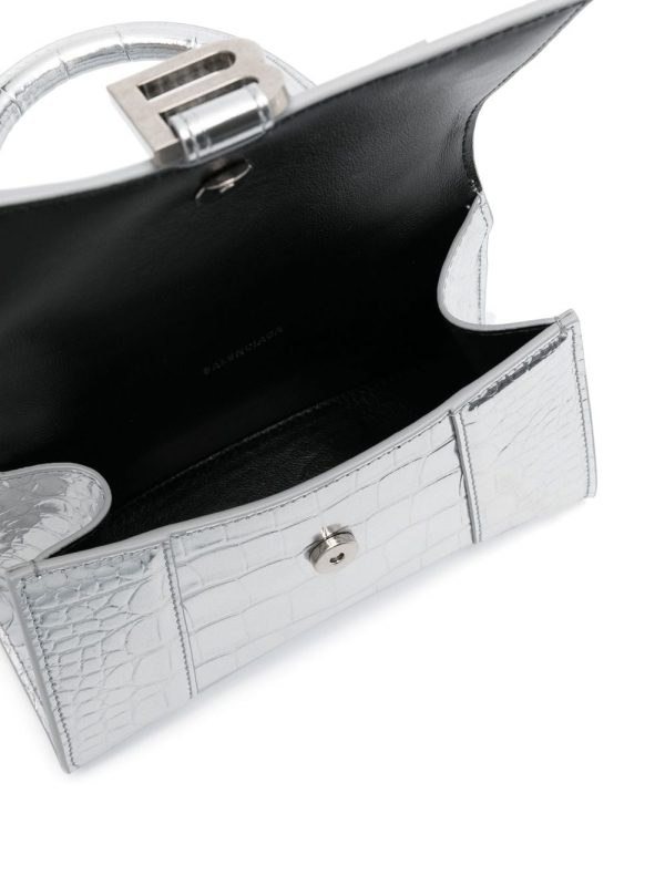 Balenciaga Hourglass XS embossed tote bag - Image 5