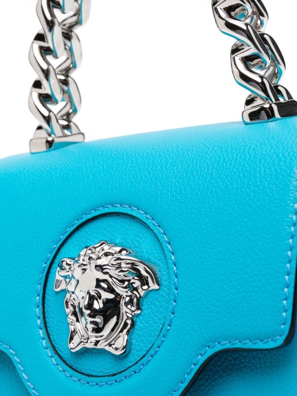 Versace small La Medusa top-handle bag - Image 5