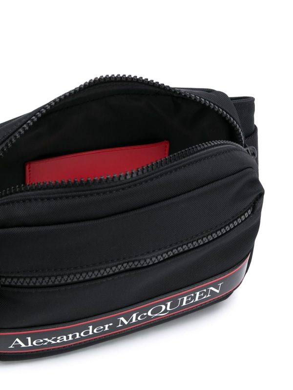 Alexander McQueen logo stripe belt bag - Image 5