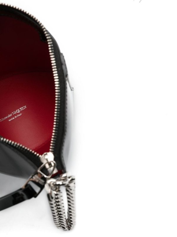 Alexander McQueen Curve leather pouch - Image 2