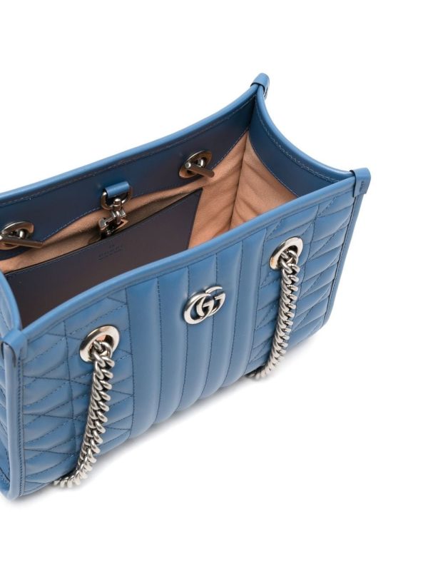 Gucci small GG Marmont quilted tote bag - Image 4