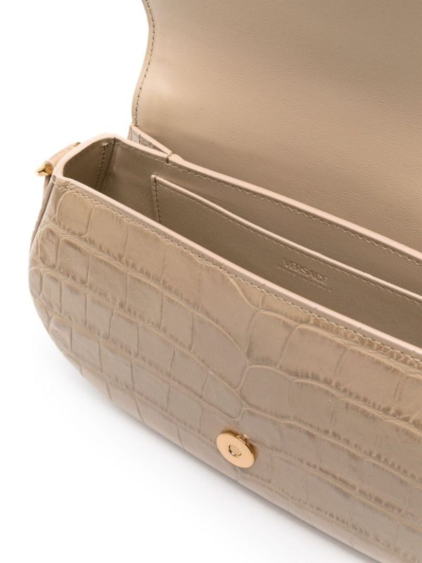 Versace Greca Goddess embossed shoulder bag - Image 4