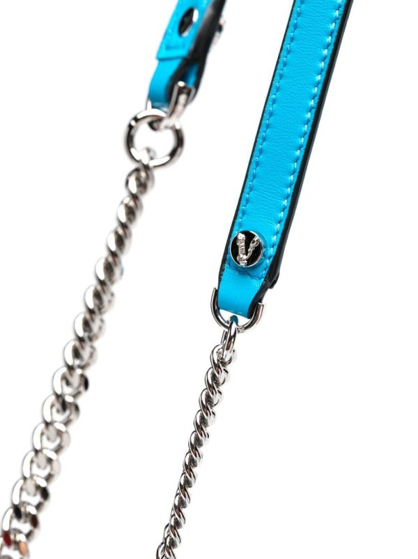Versace small Virtus leather shoulder bag - Image 5