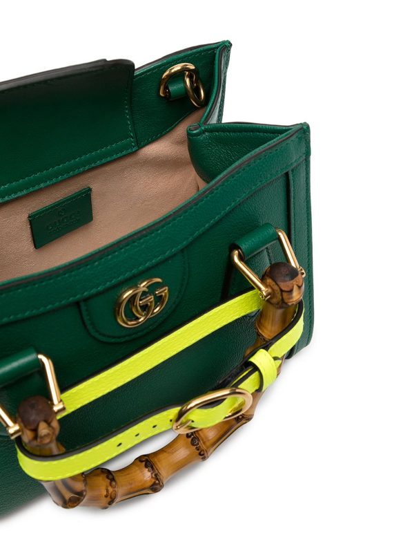 Gucci XS Diana bamboo-detail tote - Image 5