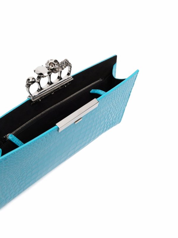 Alexander McQueen Skull Four Ring clutch bag - Image 5