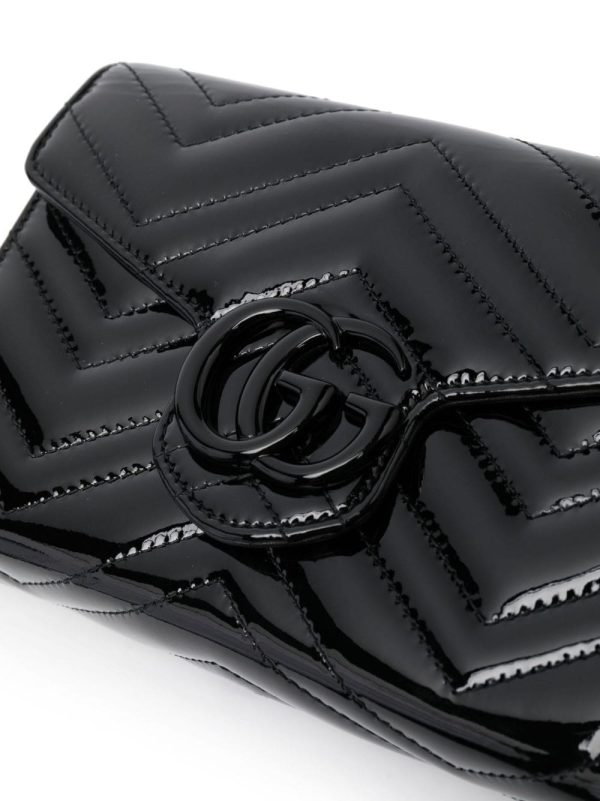 Gucci Double G matelassé leather shoulder bag - Image 5