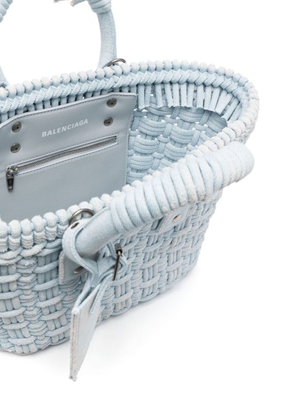 Balenciaga XS Bistro Basket tote bag - Image 5