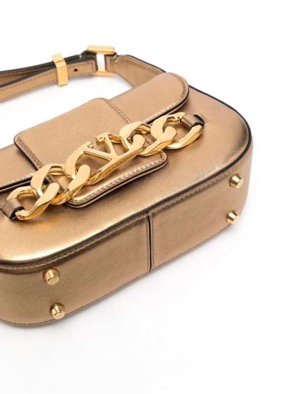 Valentino Garavani VLogo Chain leather shoulder bag - Image 5