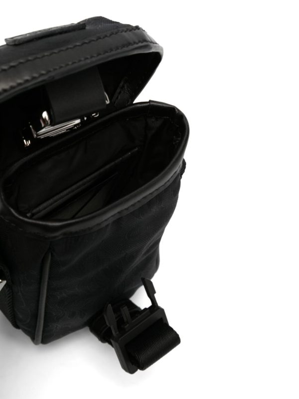 Versace Neo Nylon jacquard messenger bag - Image 5
