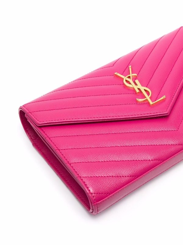 Saint Laurent monogram wallet-on-chain - Image 5