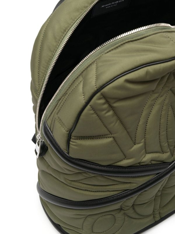 Alexander McQueen Pansies quilted backpack - Image 5