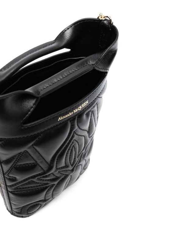 Alexander McQueen embroidered mini bucket bag - Image 2