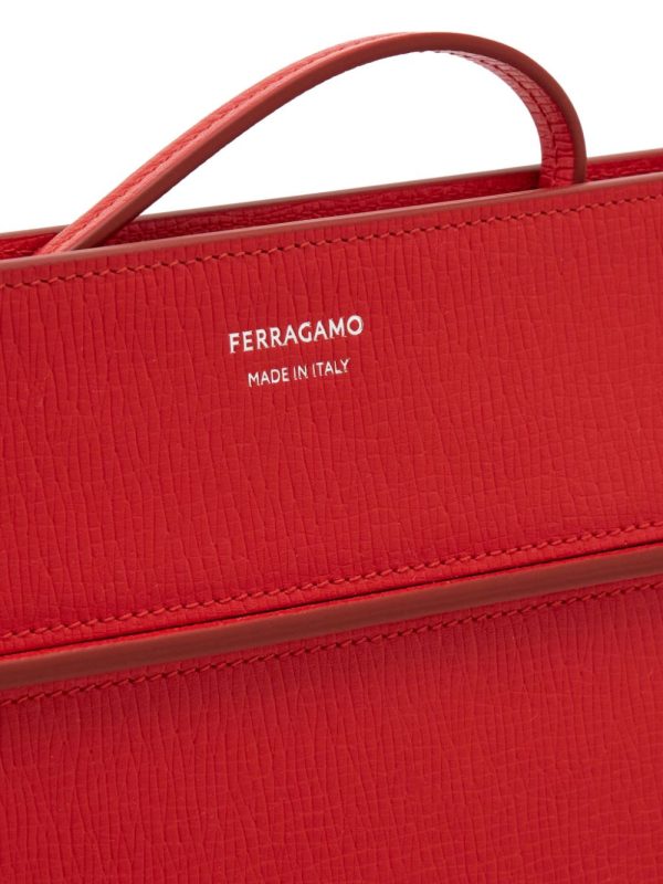 Ferragamo logo-print leather document holder - Image 5