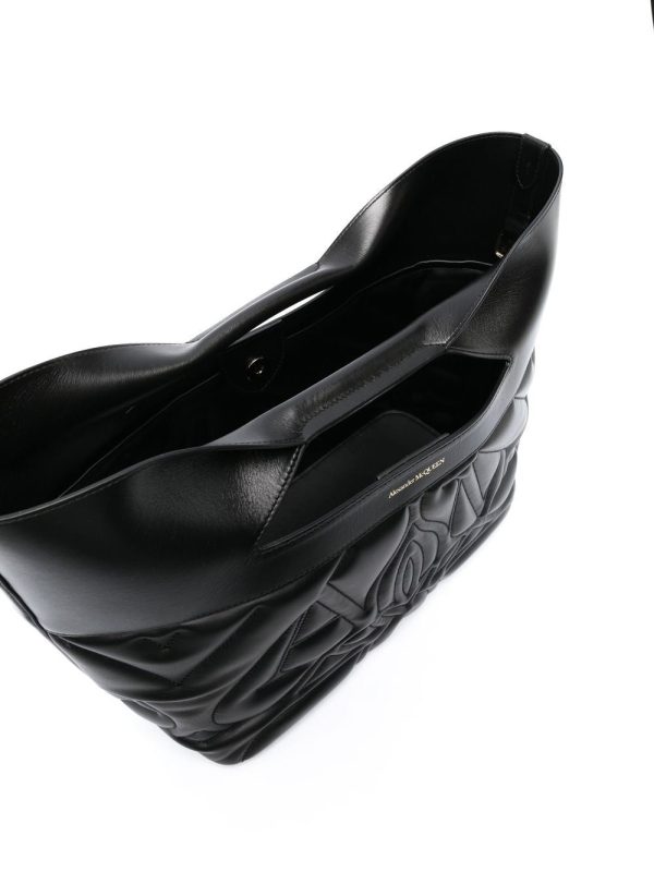 Alexander McQueen quilted leather tote bag - Image 5