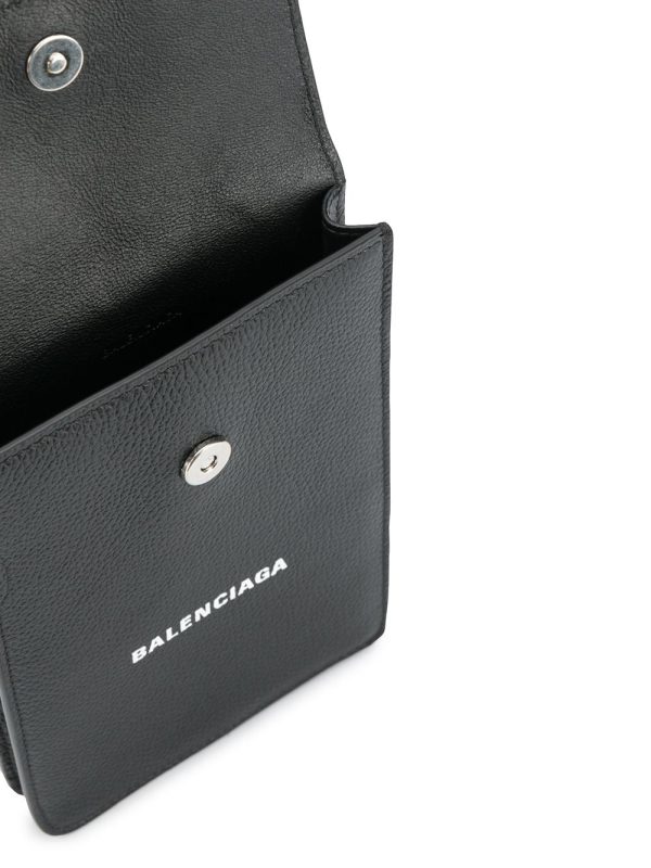 Balenciaga logo flap bag - Image 5