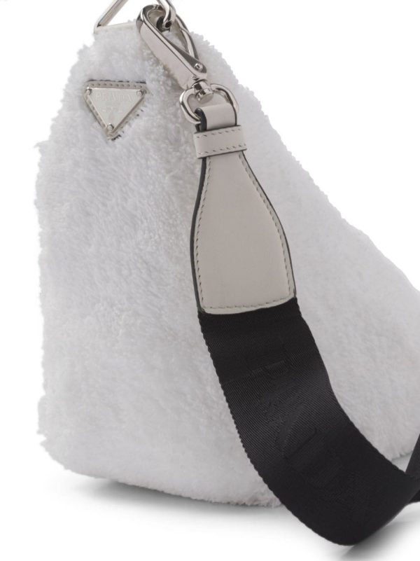 Prada Triangle terrycloth shoulder bag - Image 5