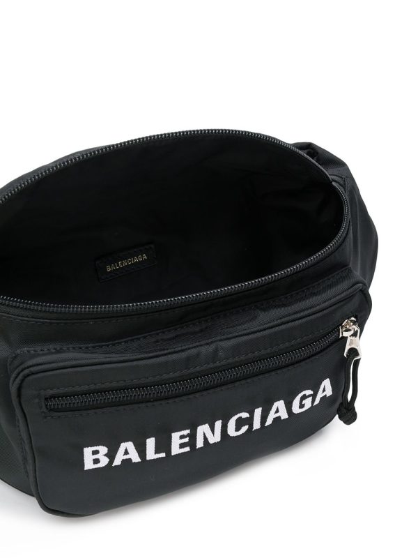 Balenciaga Black Wheel Cross Body bag - Image 5