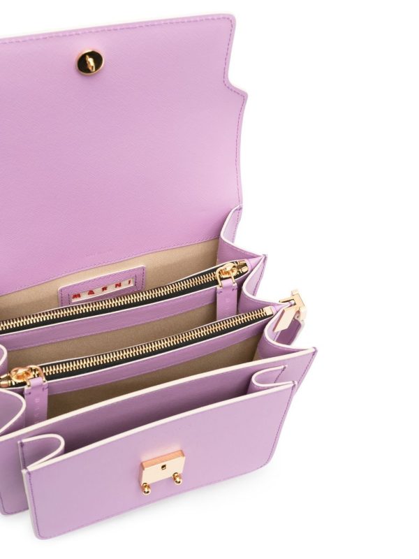 Marni Trunk leather shoulder bag - Image 5