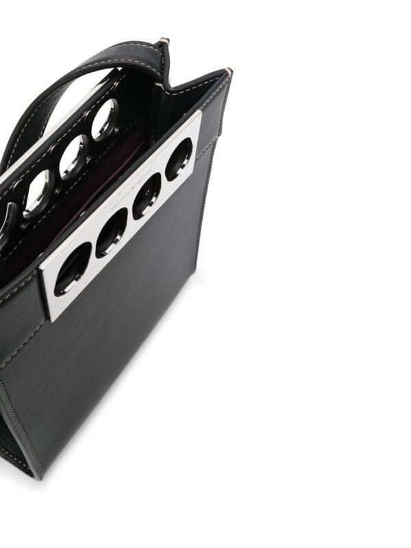 Alexander McQueen The Grip leather messenger bag - Image 5