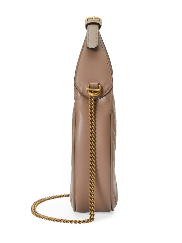 Gucci GG Marmont half-moon shaped mini bag - Image 5