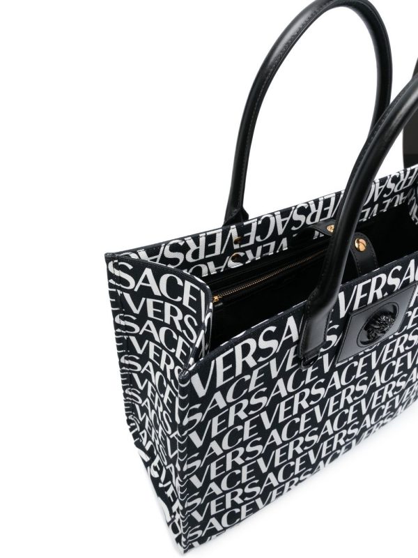 Versace all-over logo-print tote bag - Image 5