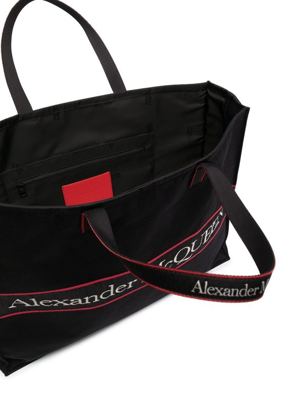 Alexander McQueen East West logo tote bag - Image 2