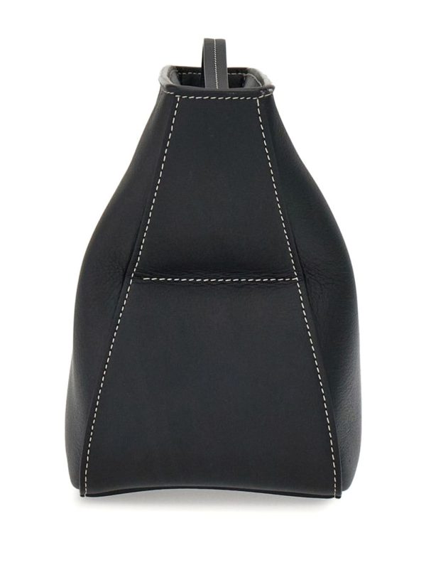 Ferragamo logo-stamp leather clutch bag - Image 5