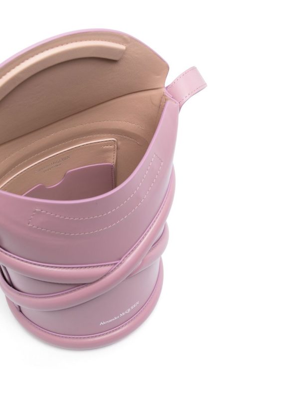 Alexander McQueen pipe-detail bucket bag - Image 5