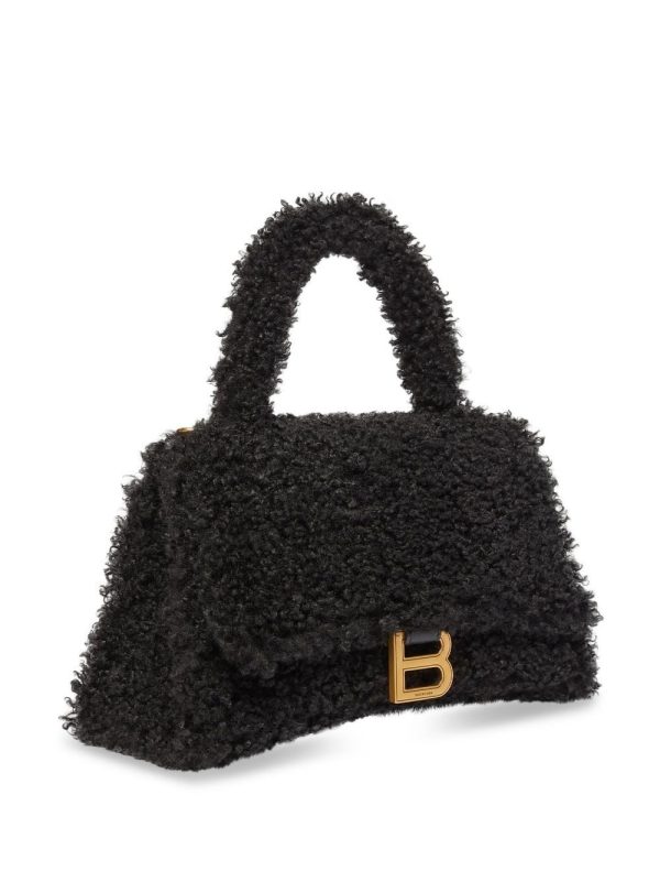 Balenciaga Hourglass furry tote bag - Image 5