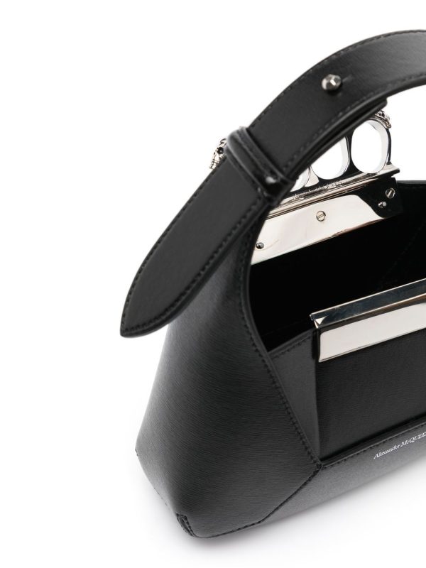 Alexander McQueen Mini Jewelled leather bag - Image 5