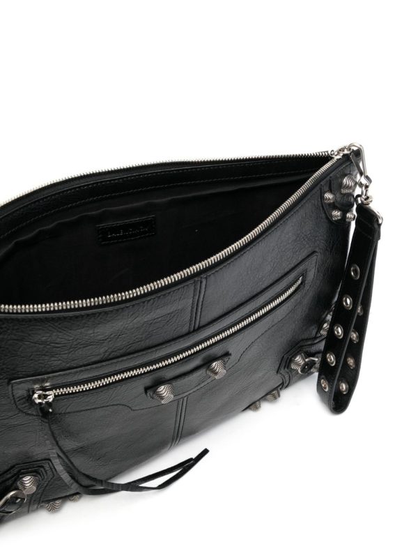 Balenciaga Le Cagole leather clutch bag - Image 5