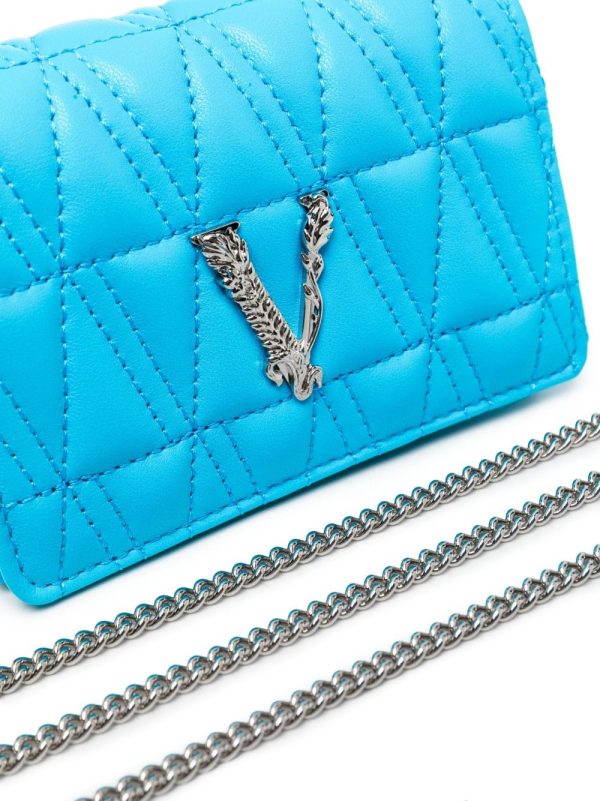 Versace Virtus quilted mini bag - Image 5