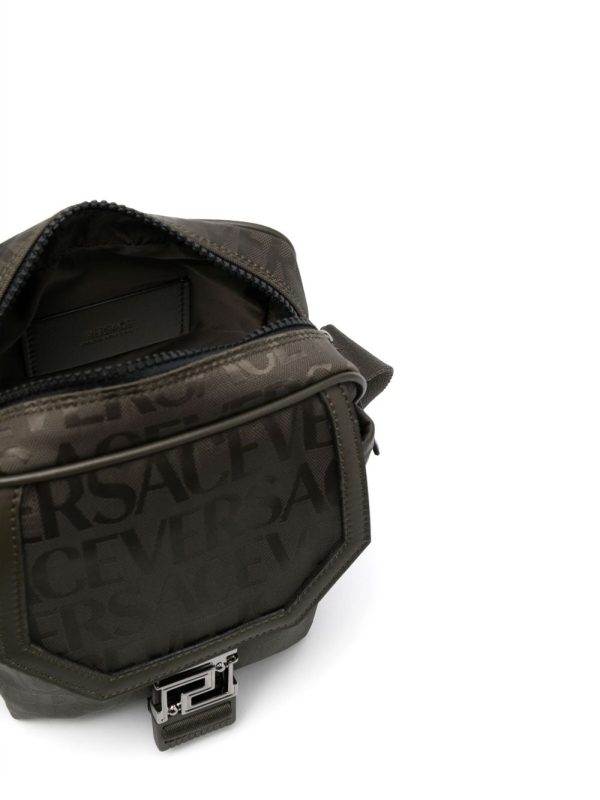 Versace Greca-plaque logo-print bag - Image 5