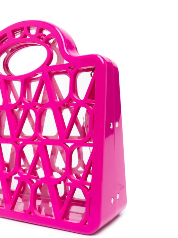 Valentino Garavani mini Le Troisième cut-out tote bag - Image 5