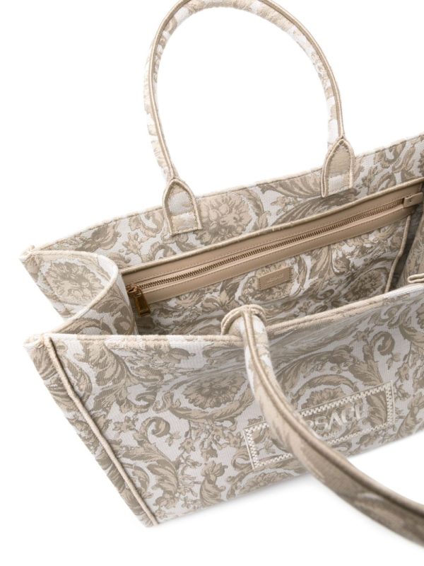 Versace large Barocco Athena tote bag - Image 5