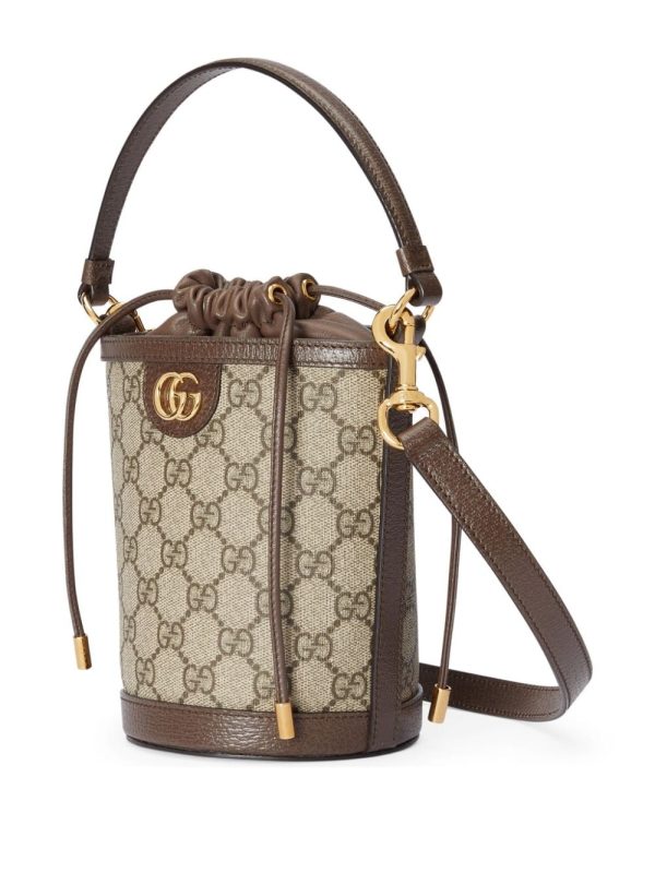 Gucci mini Ophidia GG-logo bucket bag - Image 5