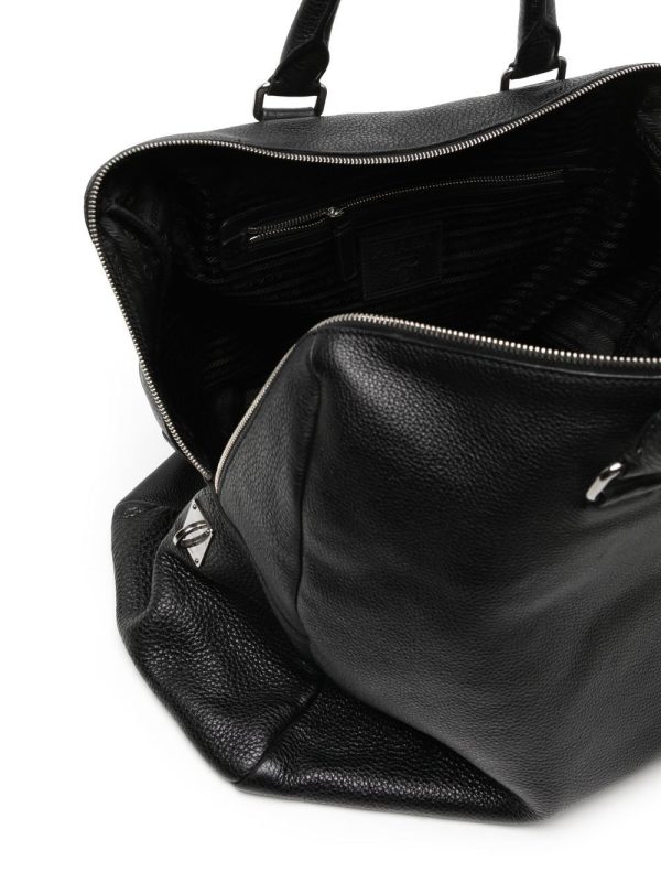 Prada grained-leather holdall tote bag - Image 5