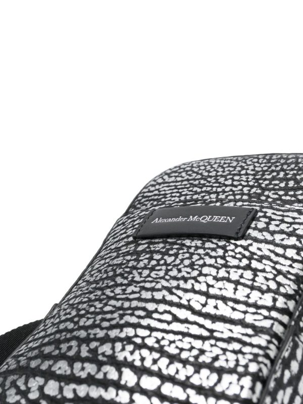 Alexander McQueen leather messenger bag - Image 5