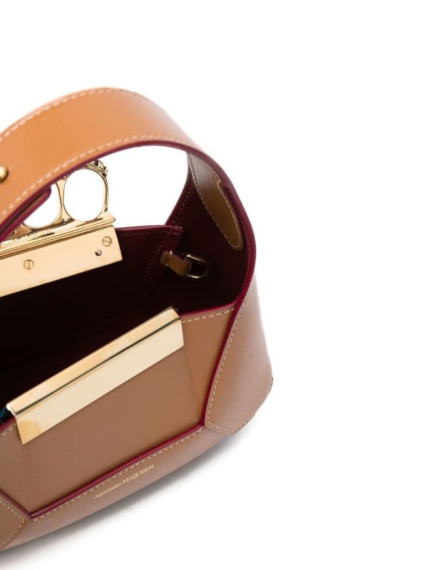 Alexander McQueen The Jewelled leather mini bag - Image 5