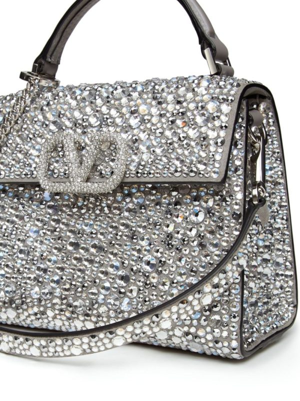 Valentino Garavani VSling crystal-embellished mini bag - Image 5