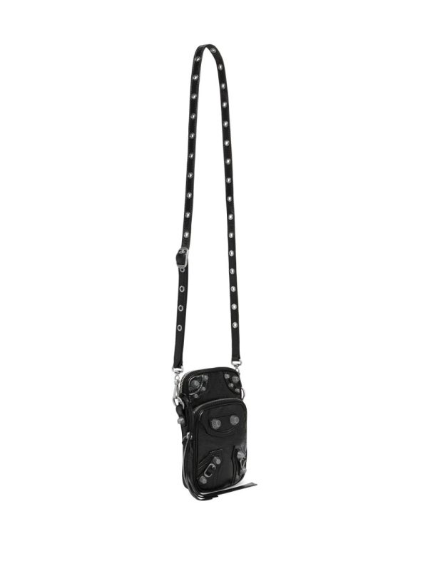 Balenciaga Le Cagole lambskin phone holder - Image 5