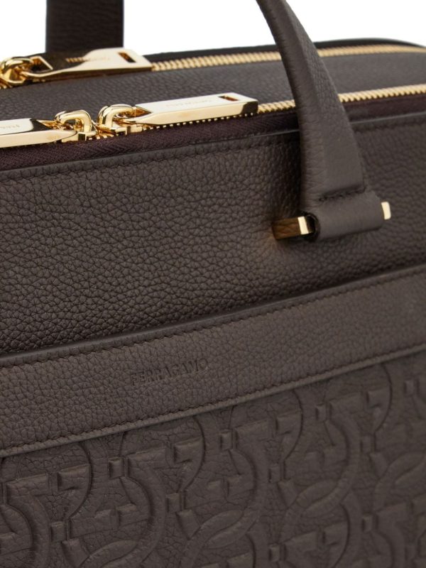 Ferragamo Gancini zipped briefcase - Image 5