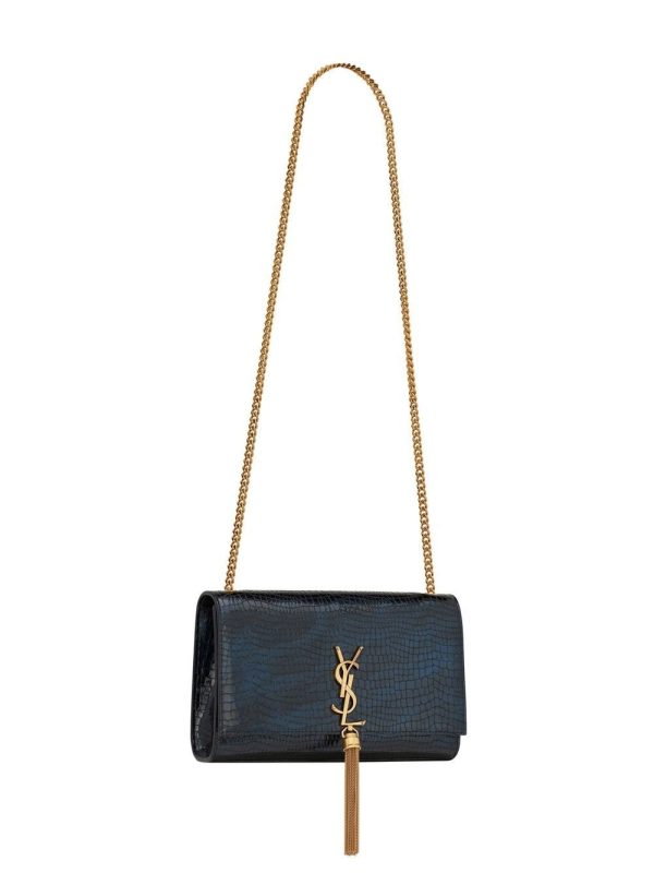 Saint Laurent embossed-effect chain-link bag - Image 5