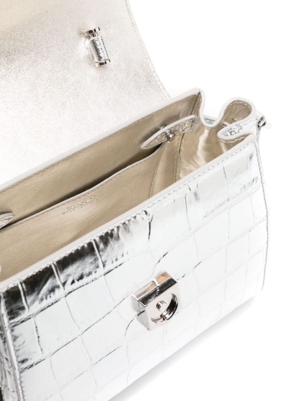 Versace small La Medusa leather tote bag - Image 6